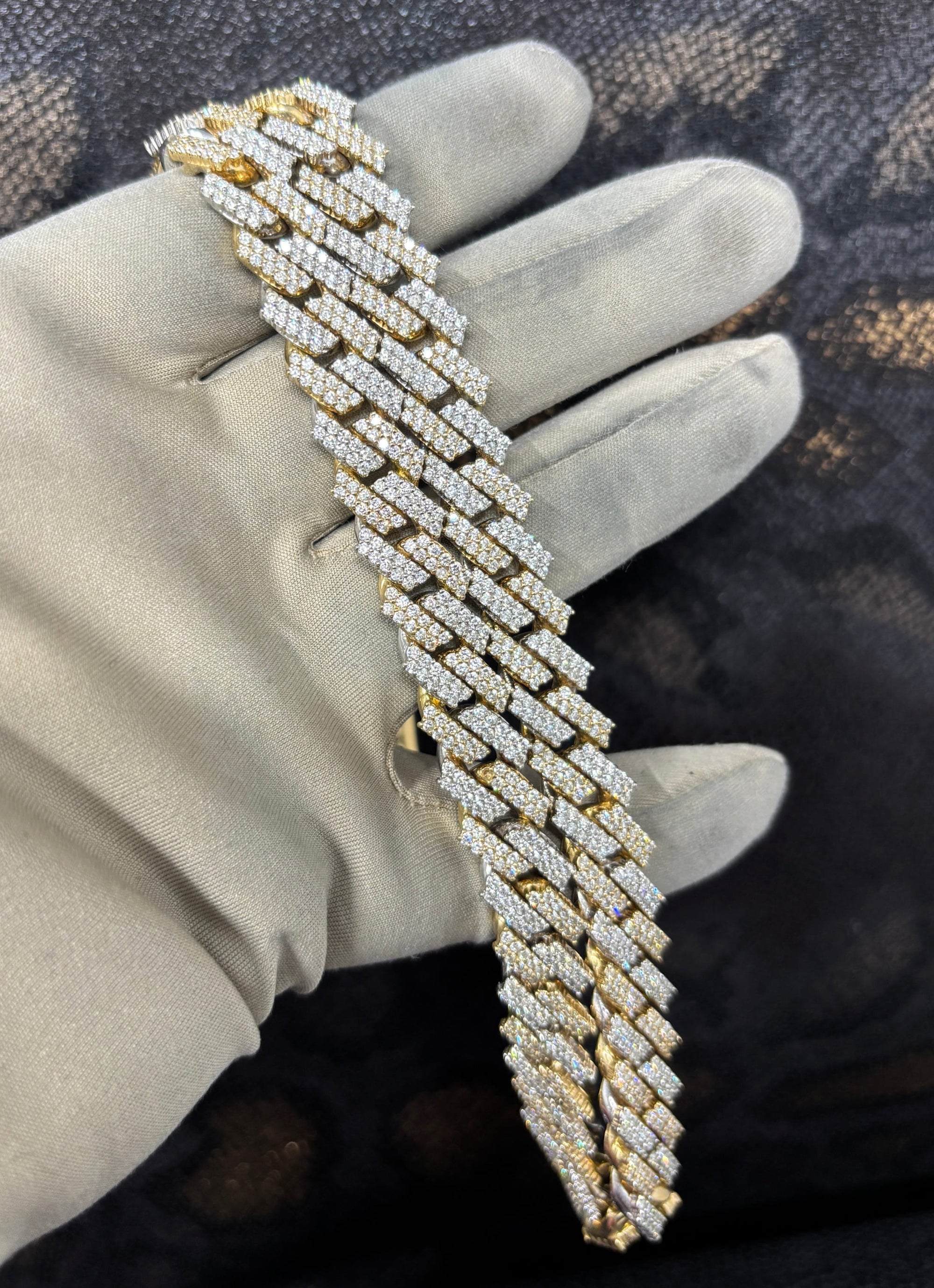 Bijoux Liquidation | Neuf 12.5mm Cuban prong 2 tons