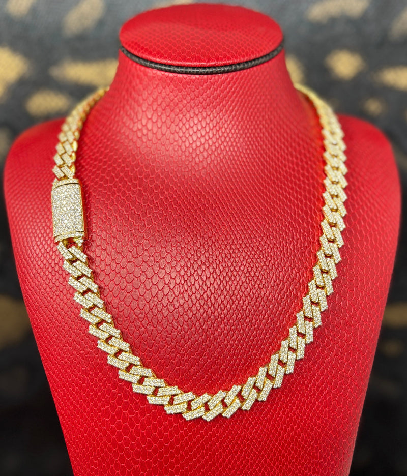 Bijoux Liquidation | Neuf 12mm cuban Prong