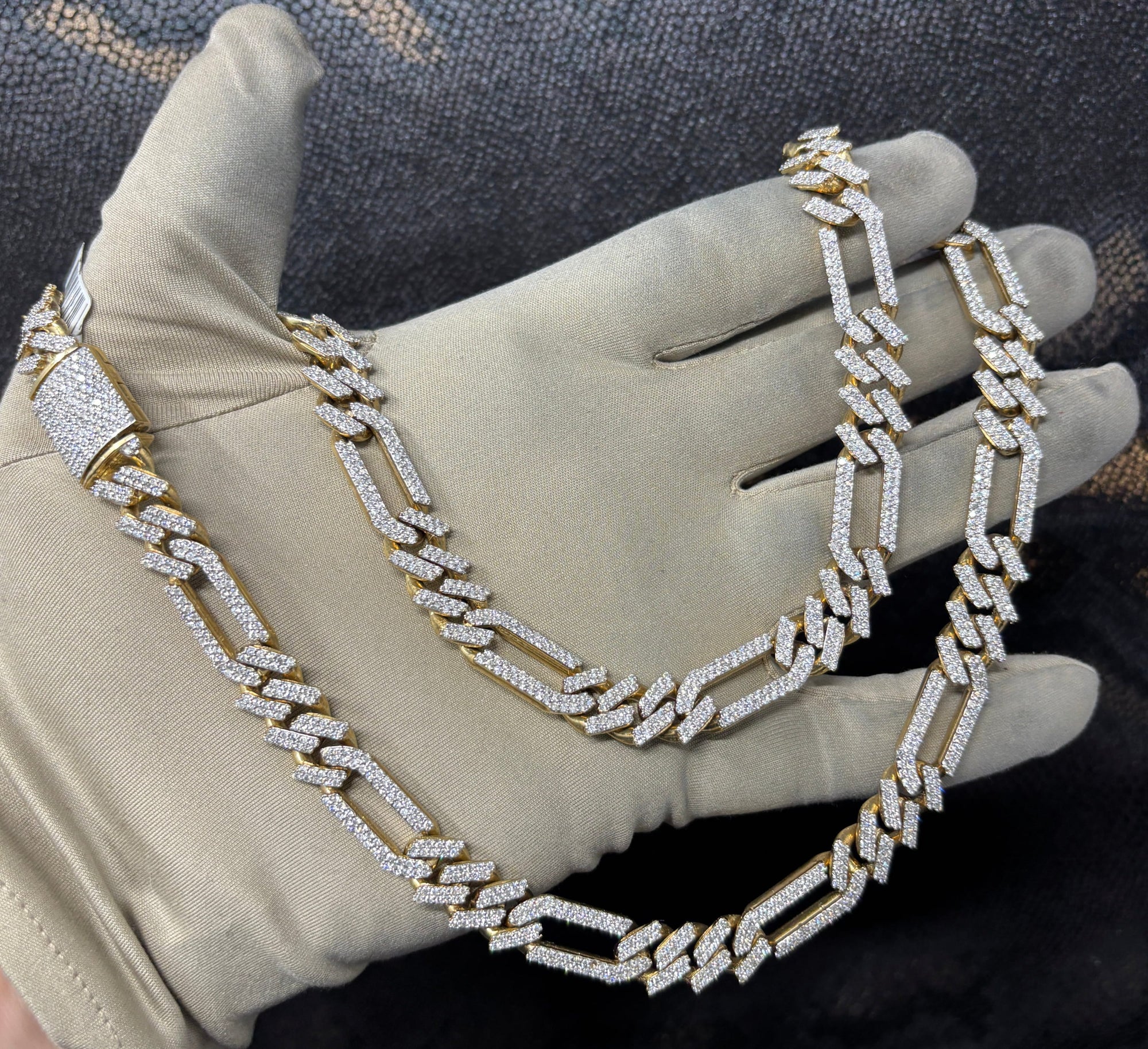 Bijoux Liquidation | Neuf 12mm Figaro prong