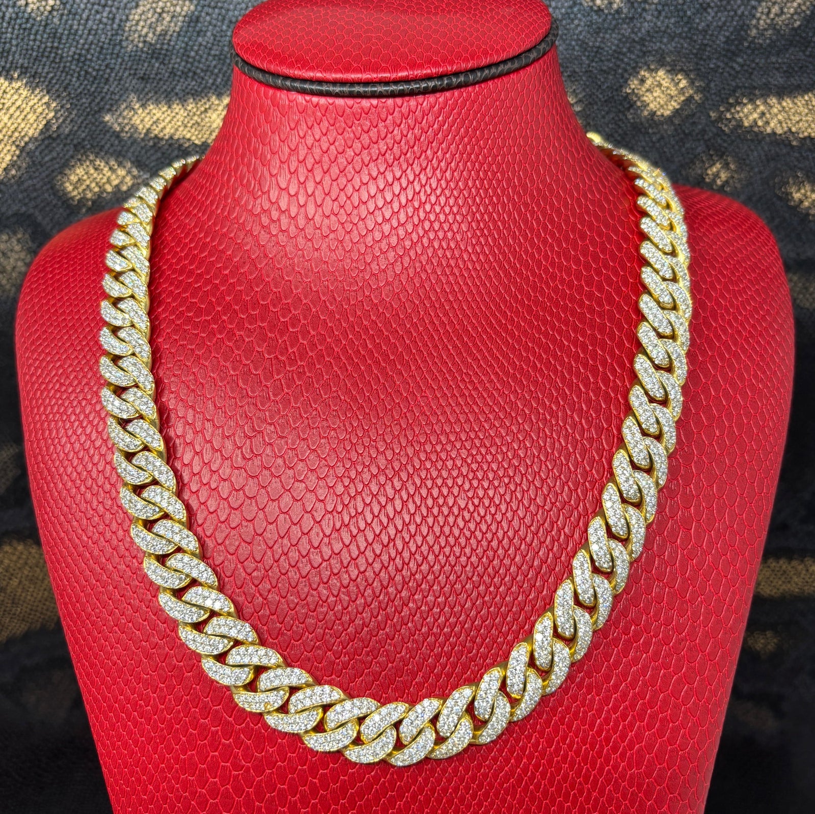 Bijoux Liquidation | Neuf 13mm cuban diamant