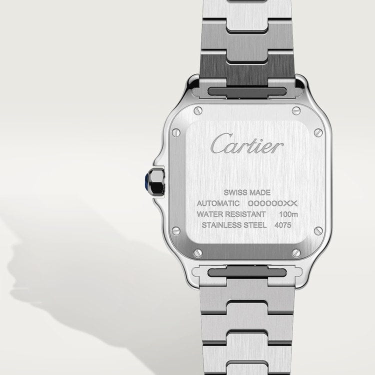 Cartier watch | Cartier Santos Blue Stainless 36mm Men&#39;s Watch