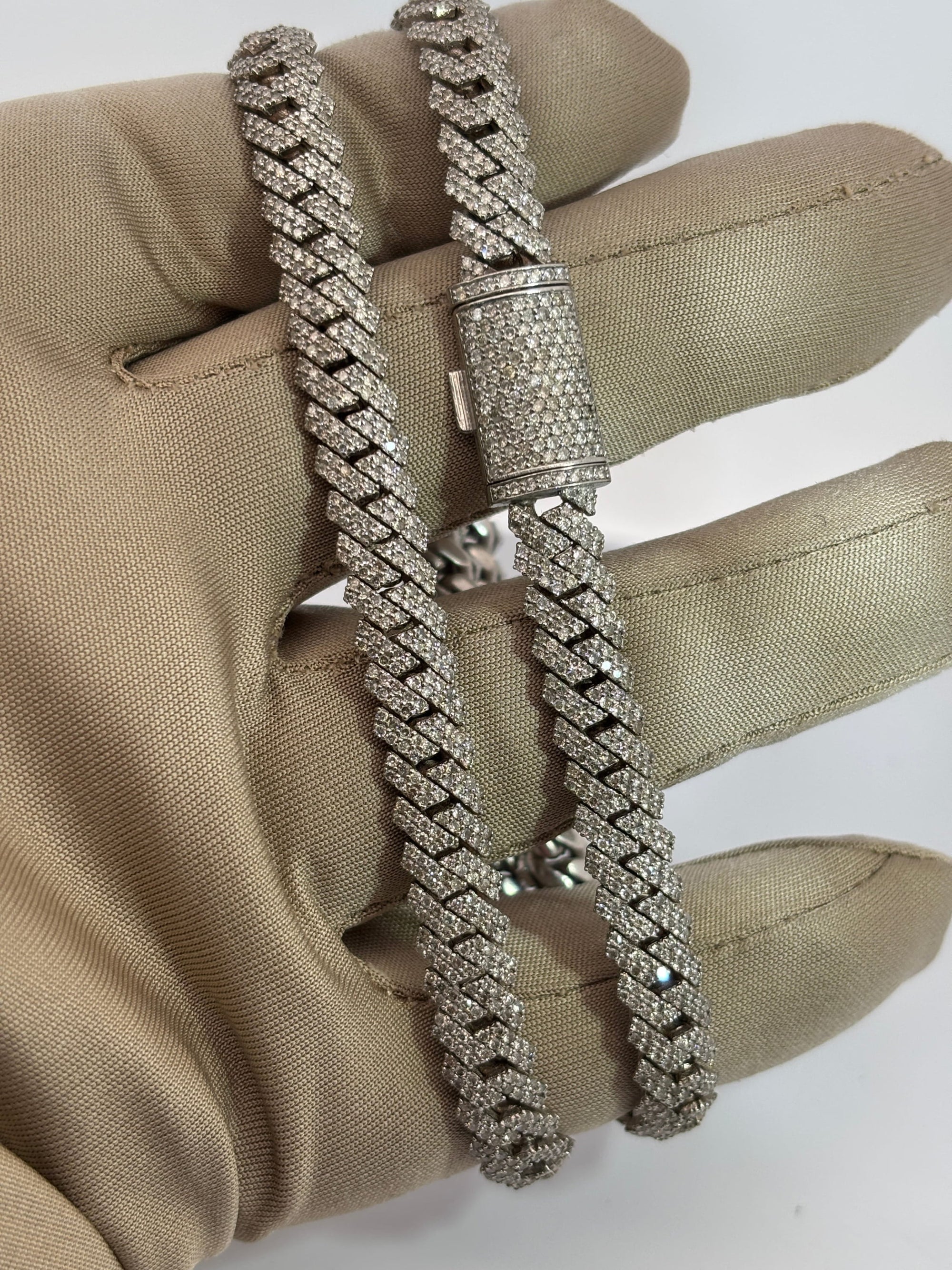 Bijoux Liquidation | Neuf 7.8mm cuban prong 14k