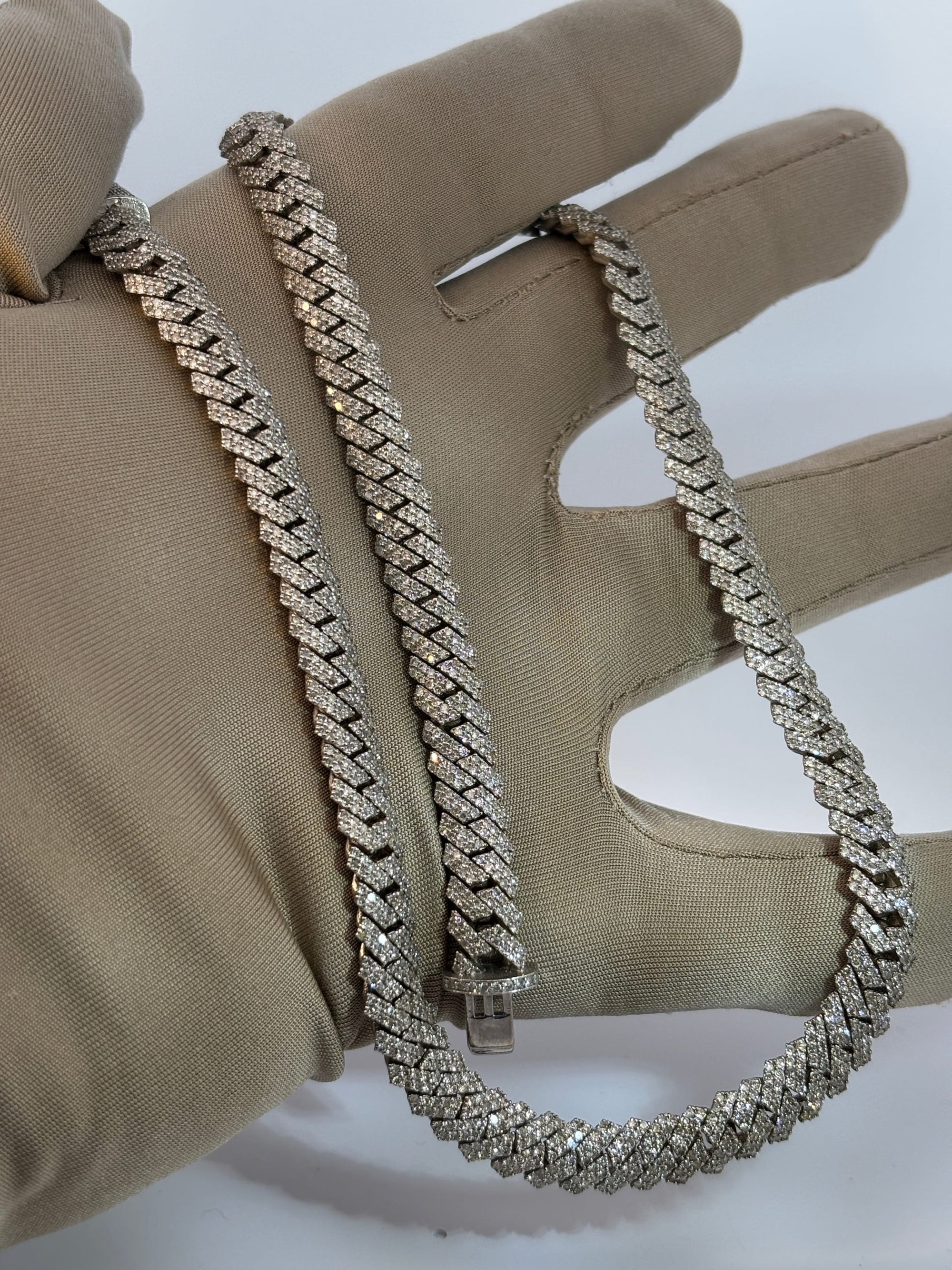 Bijoux Liquidation | Neuf 7.8mm cuban prong 14k