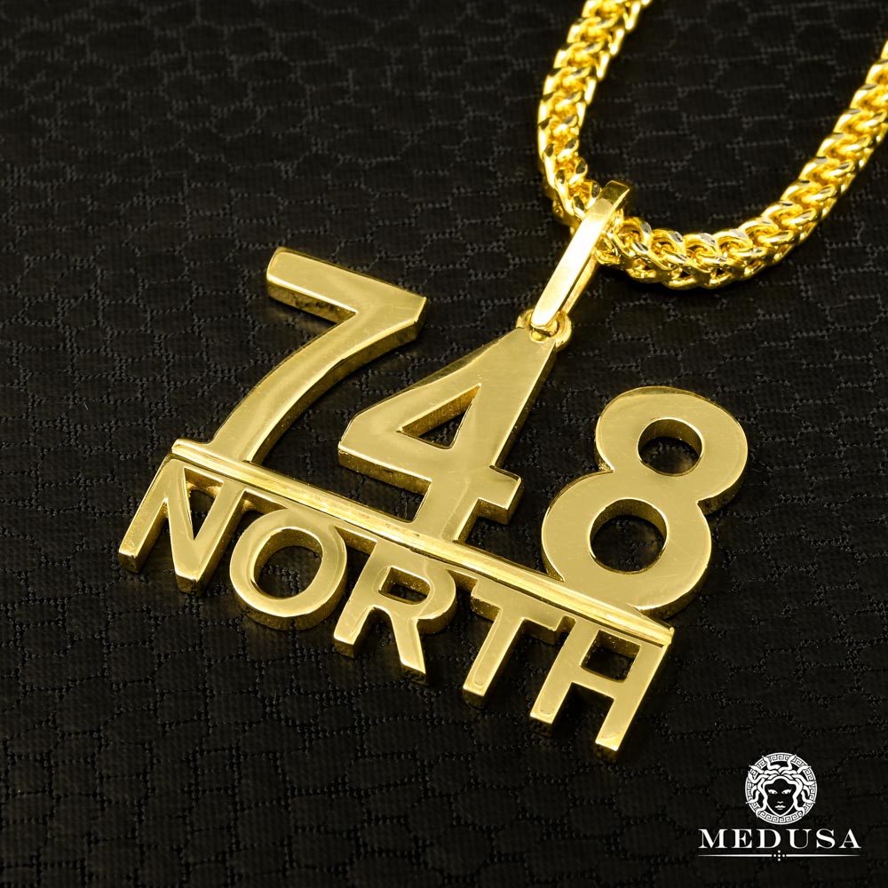 Pendentif Sur Mesure 748 North 10K