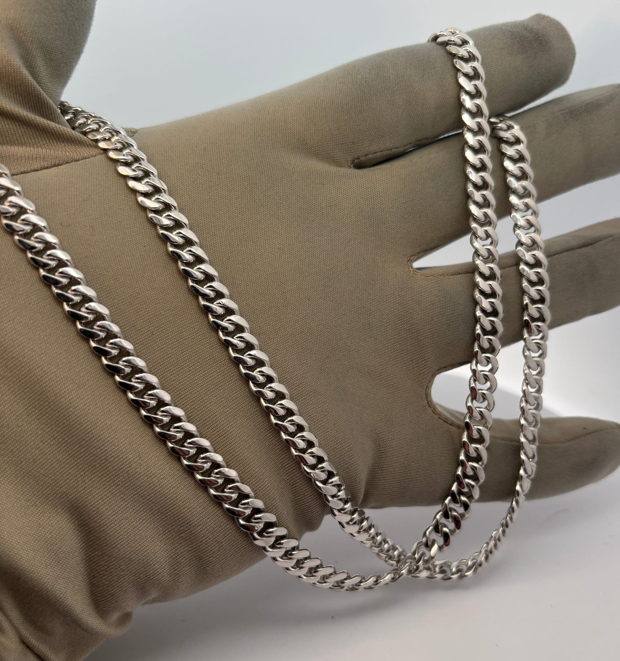 Bijoux Liquidation | Neuf 7mm cuban platine