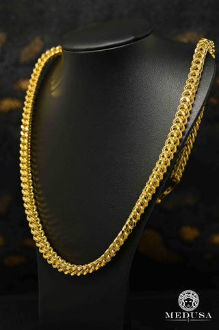 7mm Franco  - 24'' / Yellow Gold