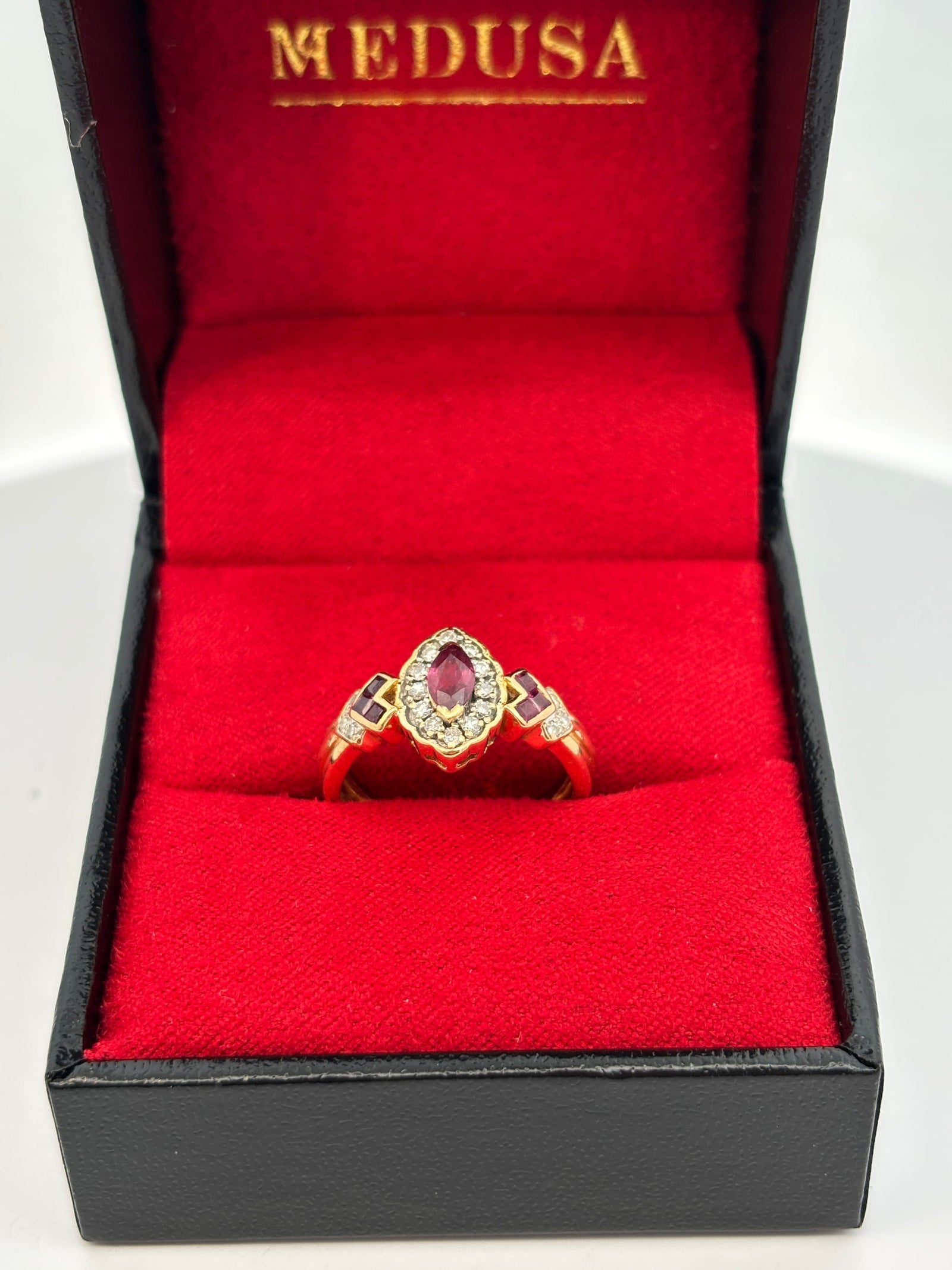 Bijoux Liquidation | Remise à Neuf Bague diamant et rubis