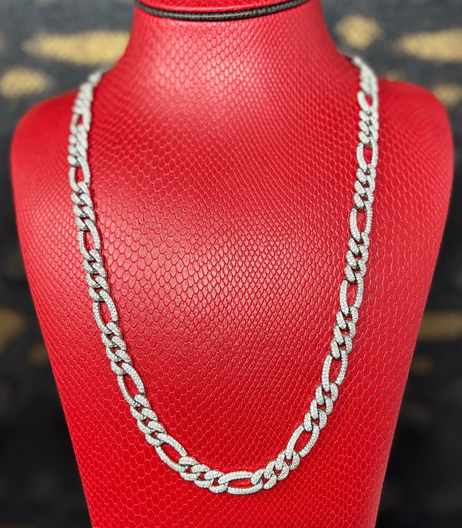 Bijoux Liquidation | Neuf 9mm Figaro diamant