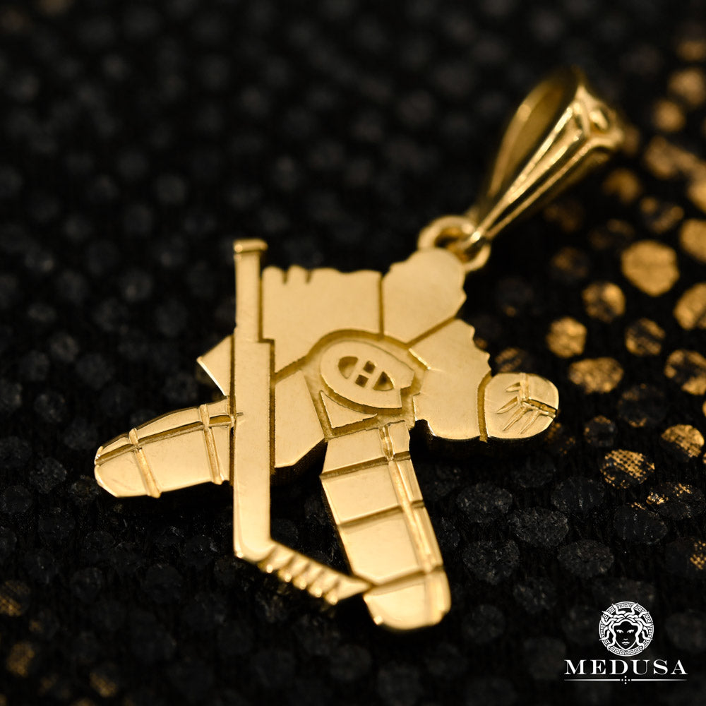 Pendentif Carey Price Canadien Or Jaune 10K