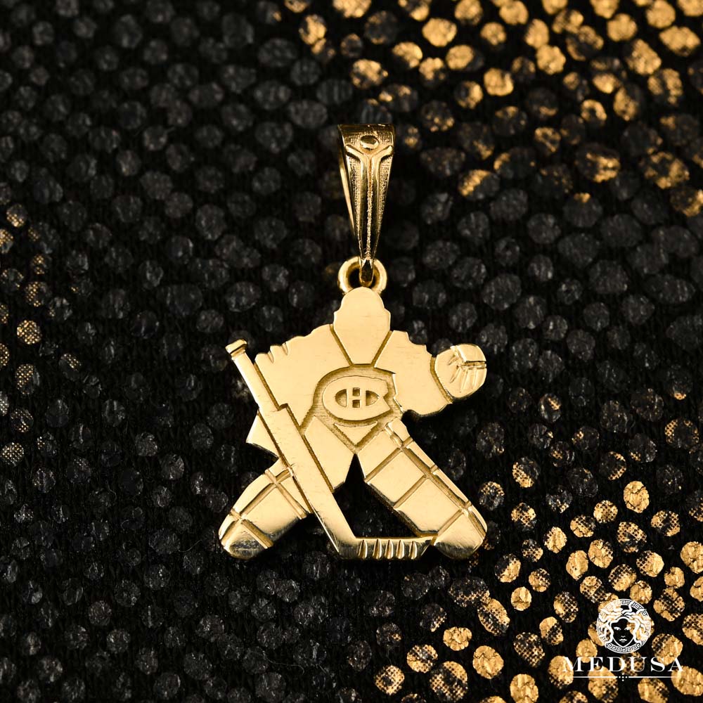 Pendentif Canadien Montréal en Or Jaune 10K