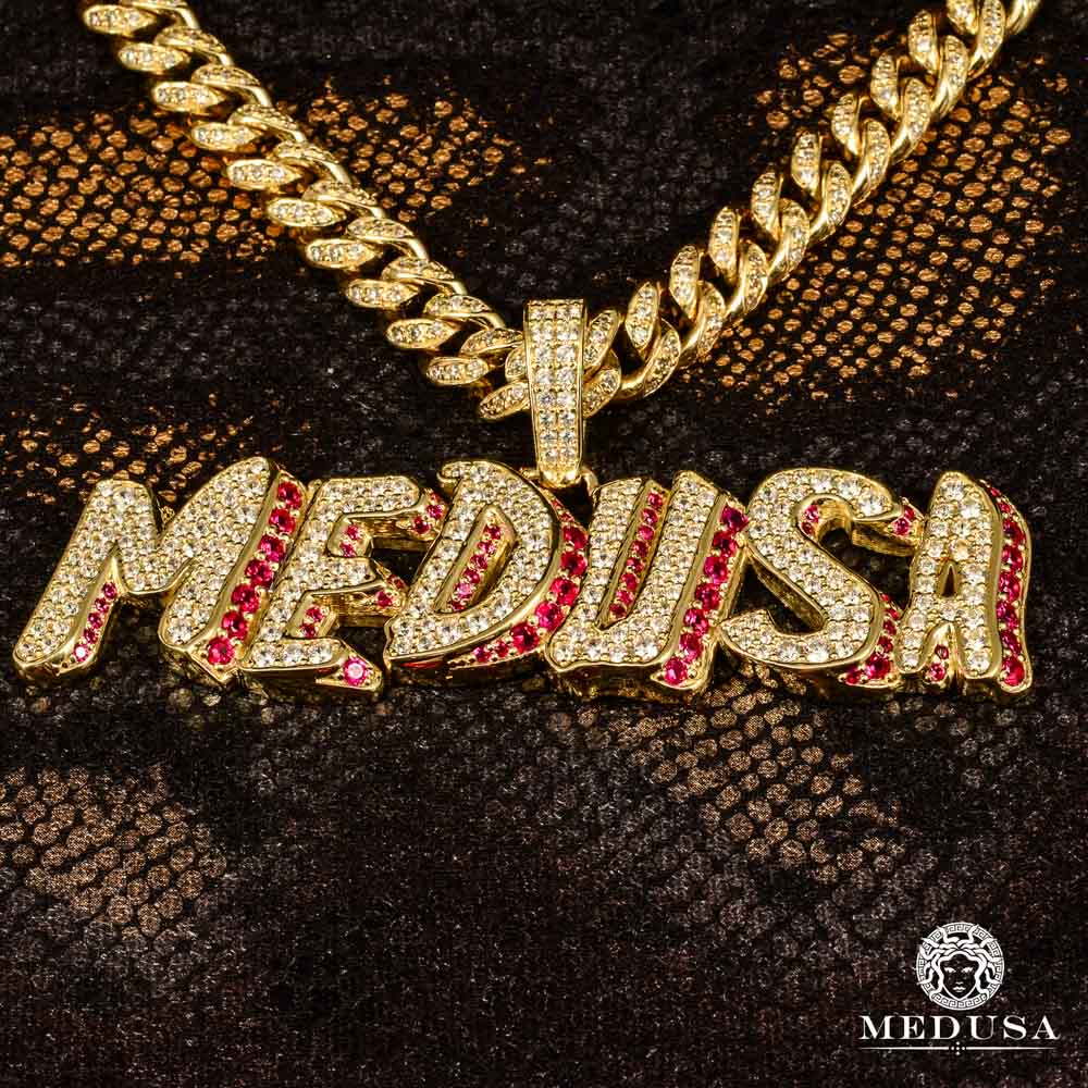 Pendentif Sur Mesure Medusa Or Jaune 10K