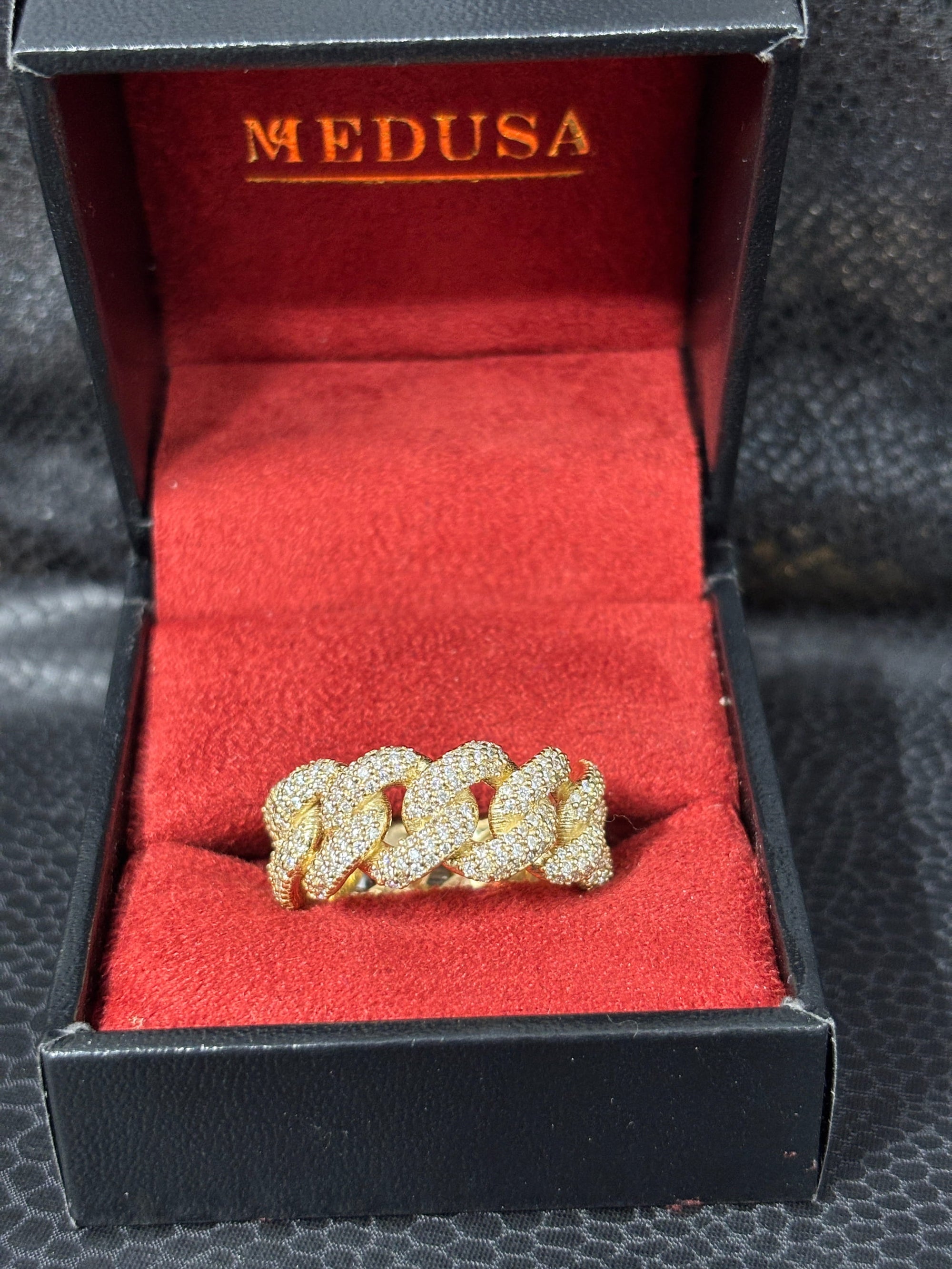 Bijoux Liquidation | Neuf Bague Cuban Diamant (SB20)