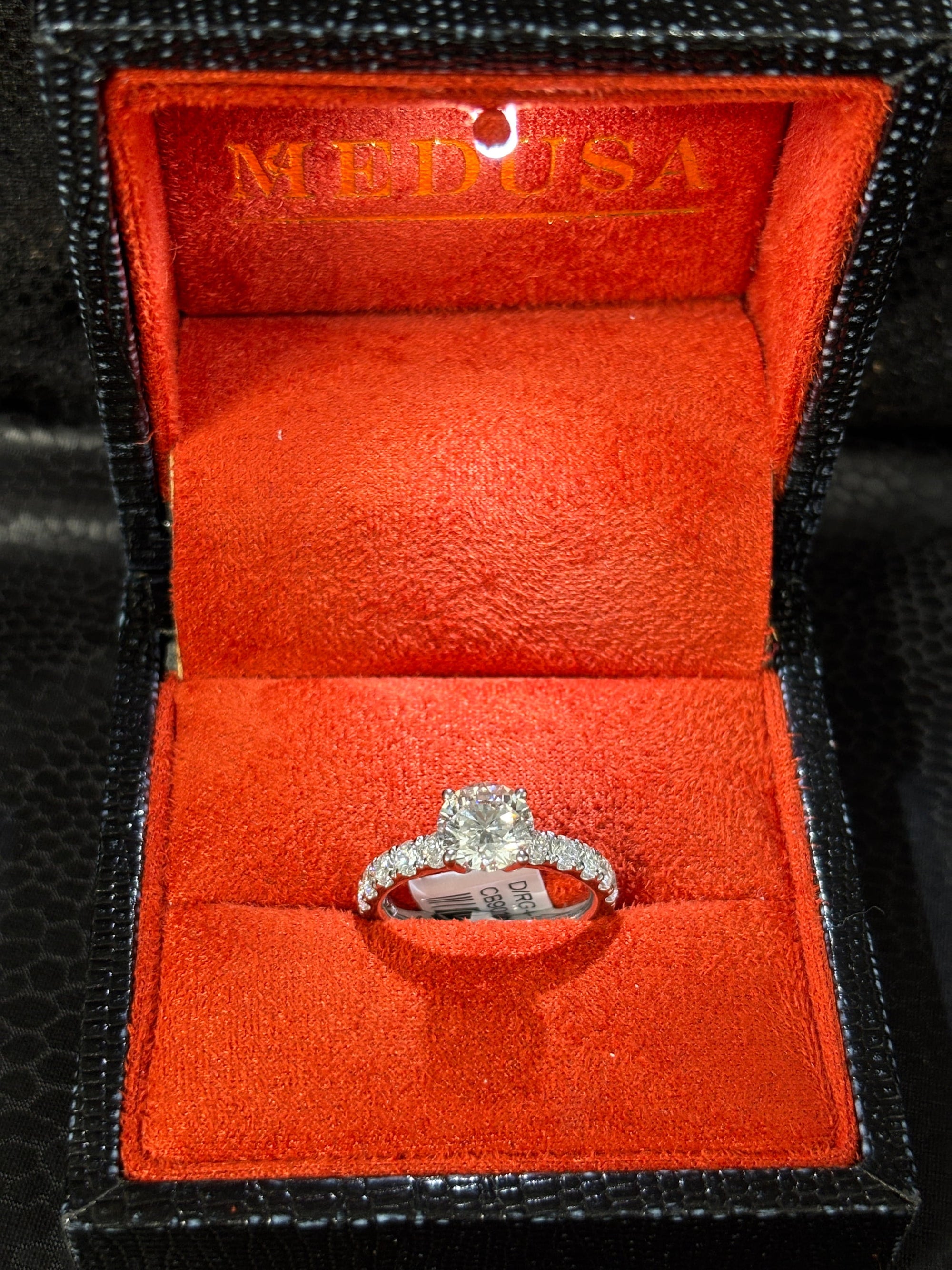 Bijoux Liquidation | Neuf Bague Round Diamant (CBE4)