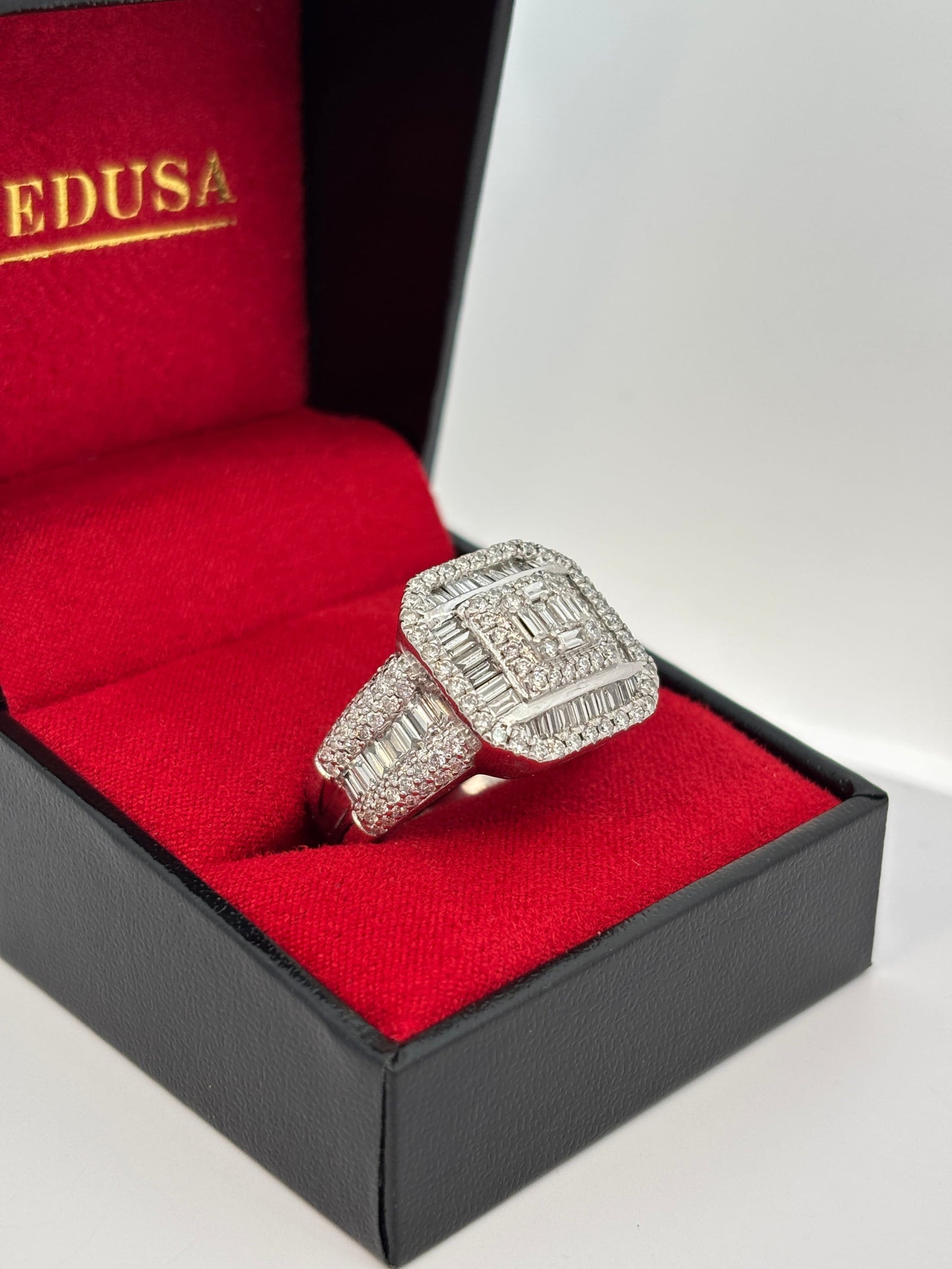 Bijoux Liquidation | Remise à Neuf Bague Square diamant