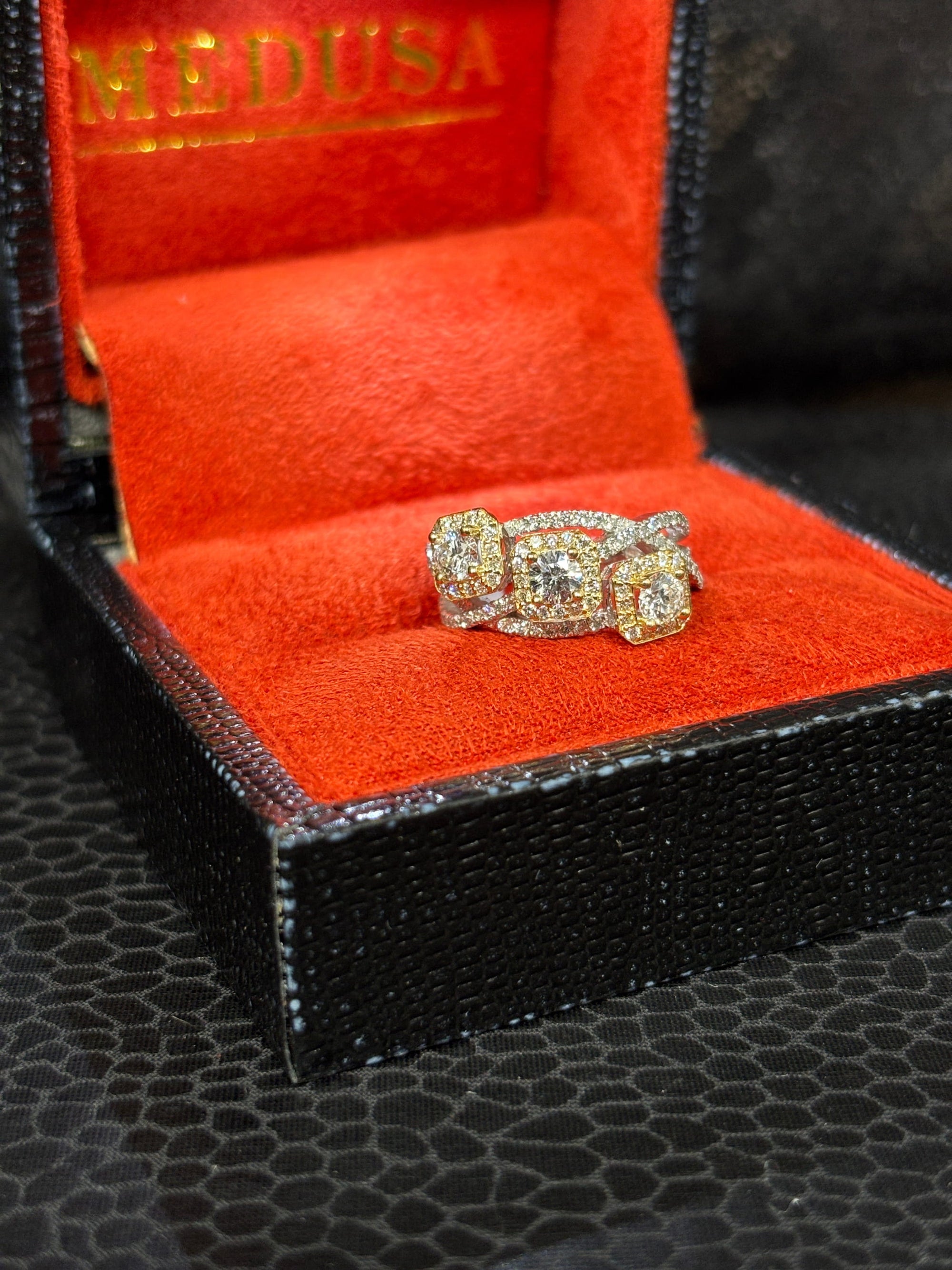 Bijoux Liquidation | Neuf Bague Trinity Square (CBE20)