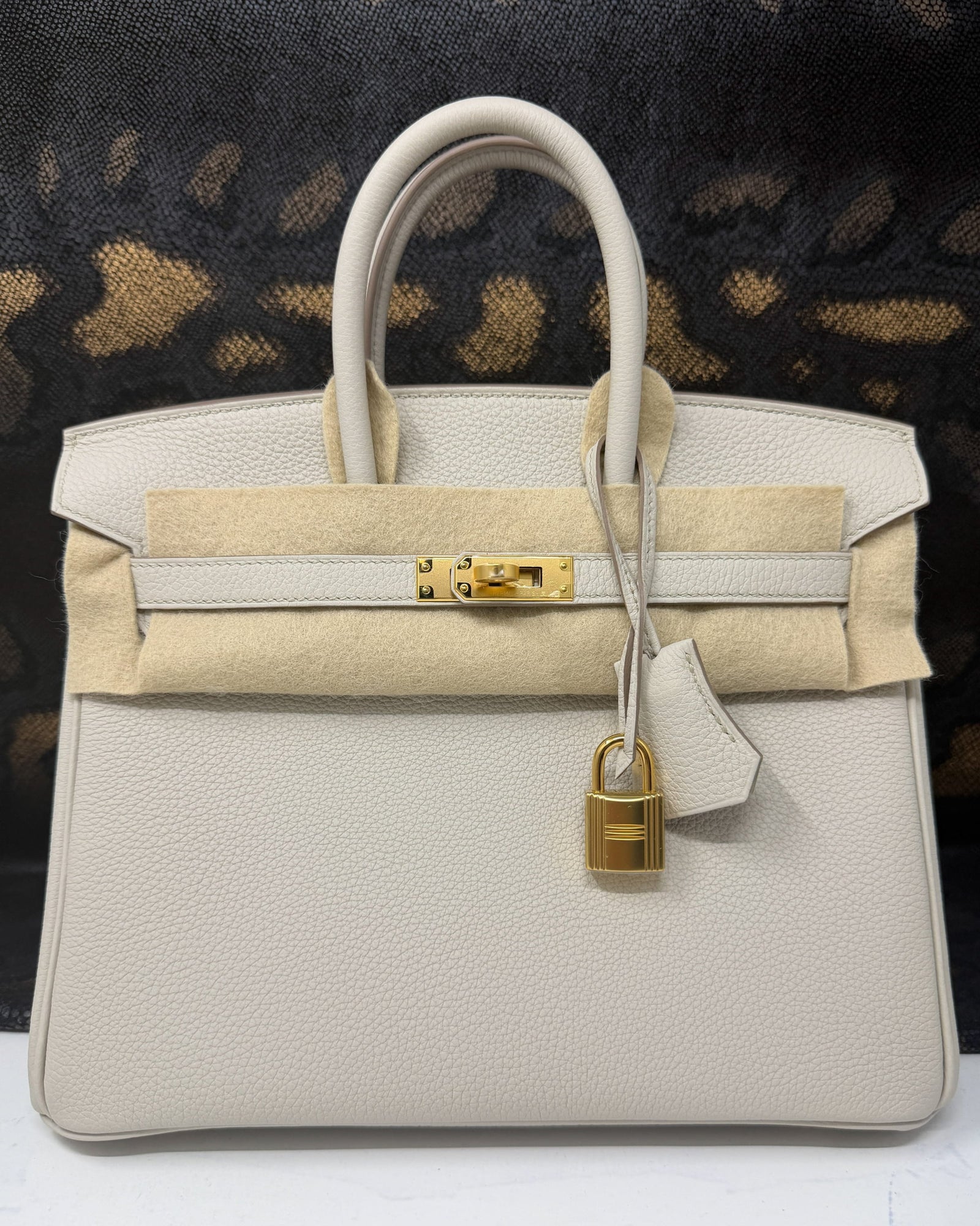 Birkin 25 Togo Beton Gold Hardware