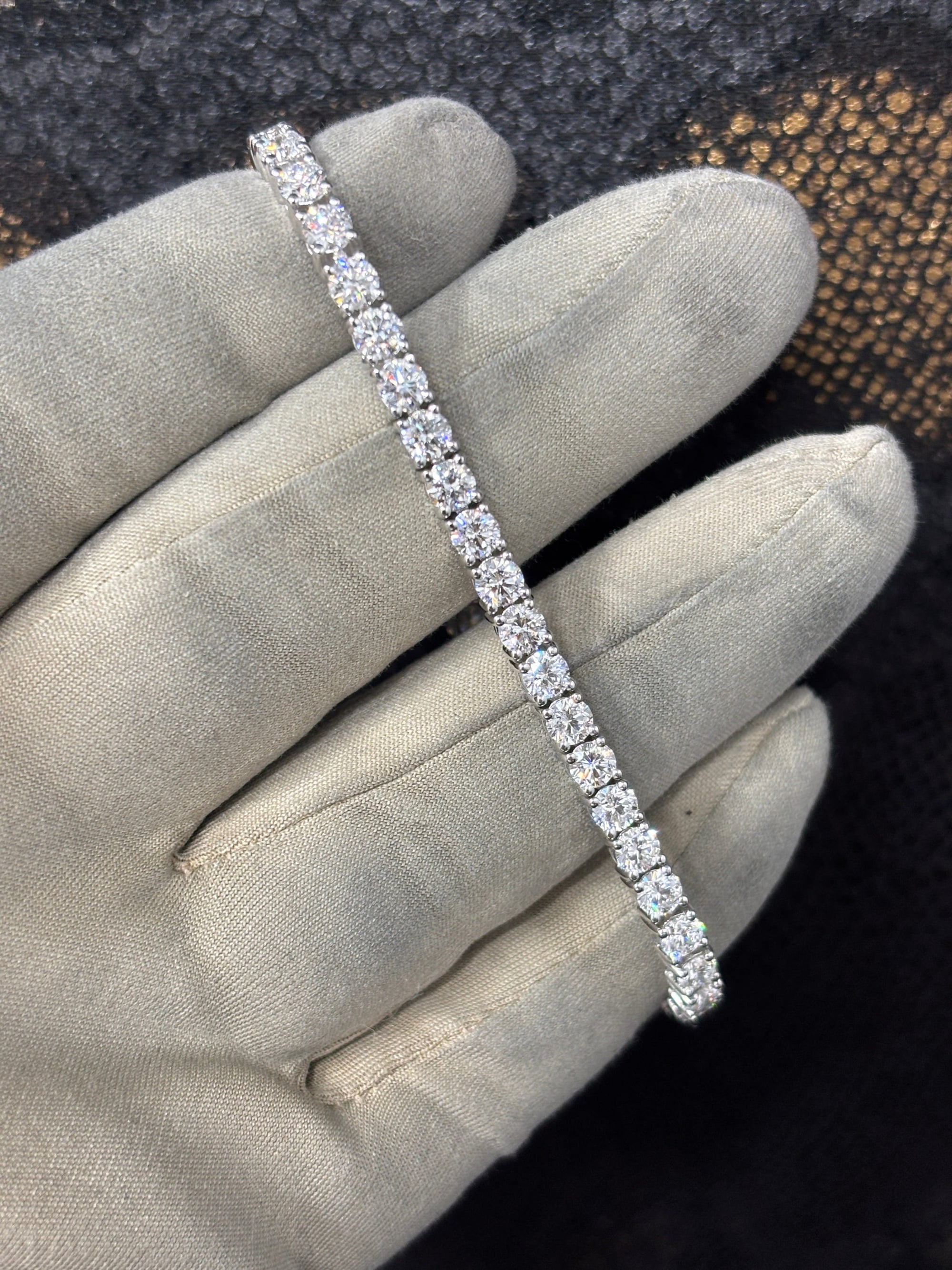 Bijoux Liquidation | Neuf Bracelet 4.2mm Tennis LAB (CB)