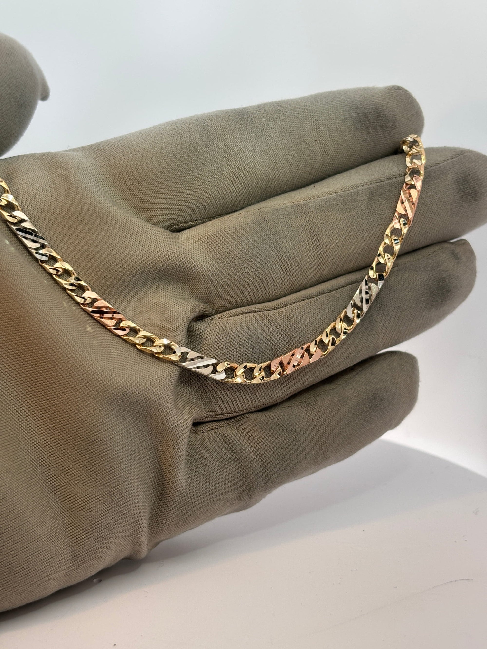 Bijoux Liquidation | Neuf Bracelet 4mm casting 3 tons