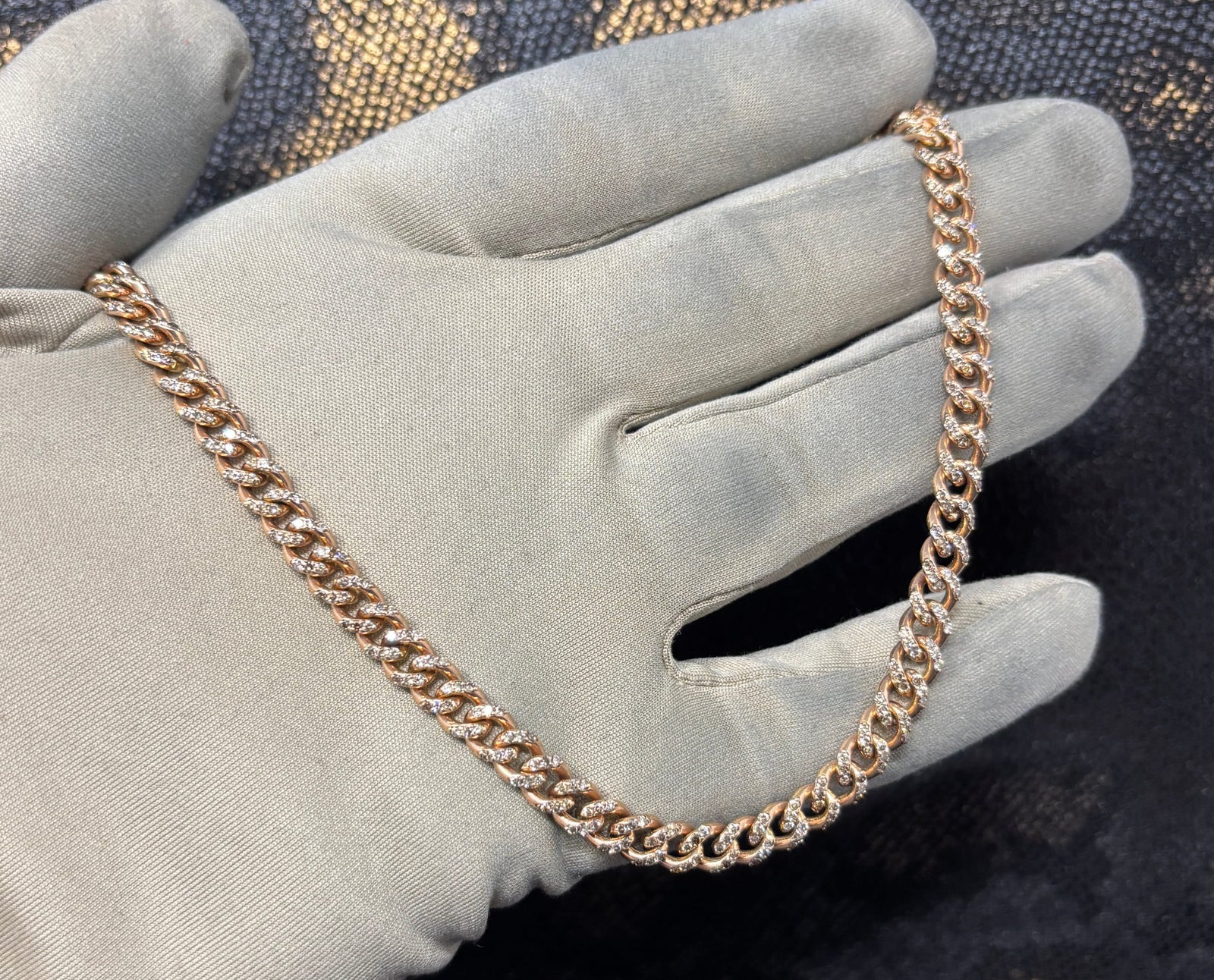 Bracelet 6mm cuban diamant