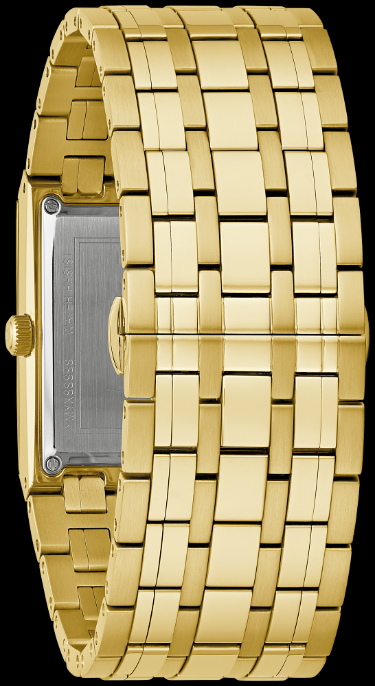 Montre Bulova | Montre Homme Bulova Marc Anthony Quadra - 97D132 Or Jaune