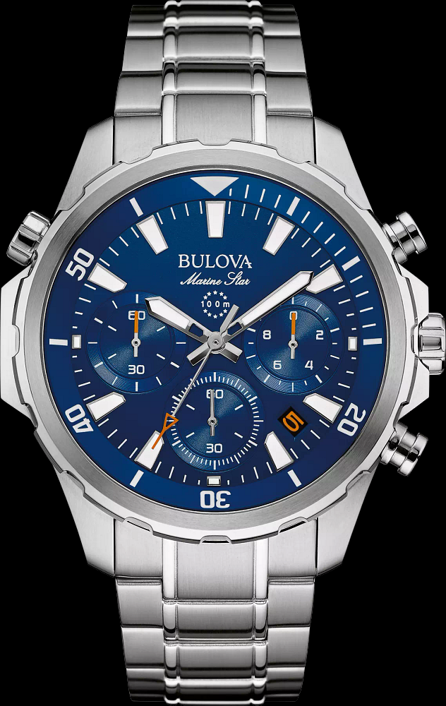 Montre Bulova | Montre Homme Bulova Marine Star - 96B256 Stainless