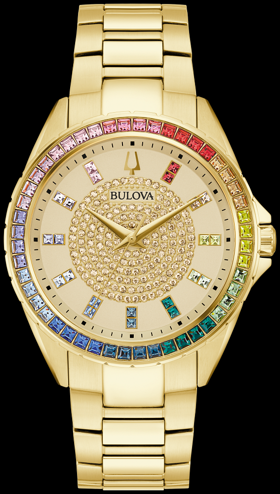 Montre Bulova | Montre Homme Bulova Phantom - 97A179 Or Jaune