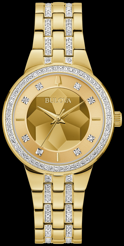 Montre Bulova | Montre Femme Bulova Phantom - 97L176 Swarovski / Or Jaune