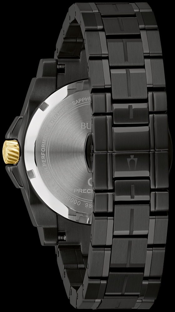 Montre Bulova | Montre Homme Bulova Precisionist - 98B408 Or Noir