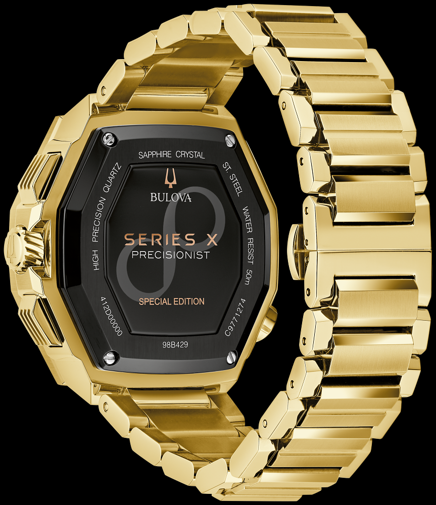 Montre Bulova | Montre Homme Bulova Precisionist X - 98B429 Or Jaune