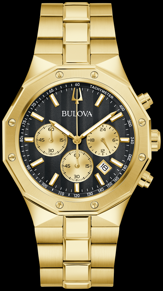 Montre Bulova | Montre Homme Bulova Prestige - 97B232 Or Jaune