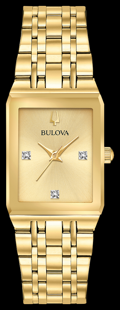 Montre Bulova | Montre Femme Bulova Quadra - 97P140 Or Jaune