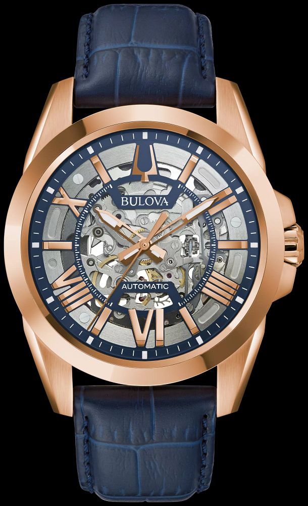 Montre Bulova | Montre Homme Bulova Shutton - 97A161 Or Rose