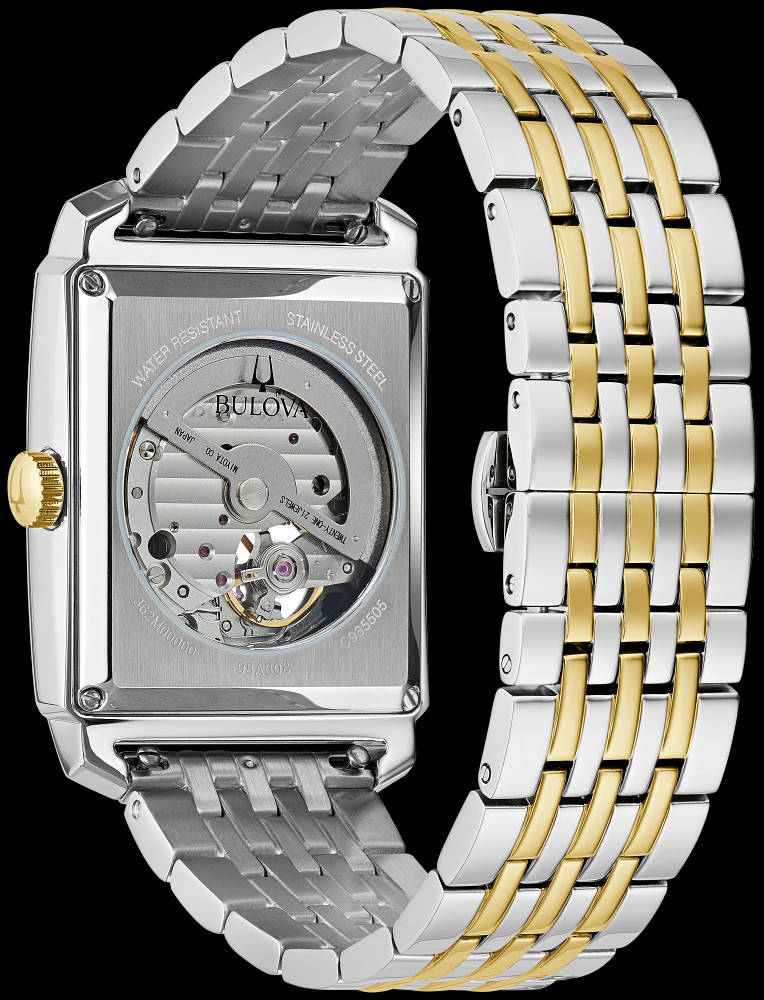 Montre Bulova | Montre Homme Bulova Sutton - 98A308 Or 2 Tons
