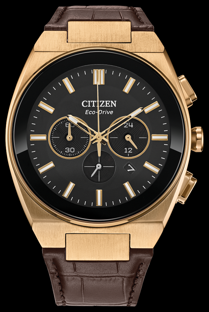 Montre Citizen | Montre Homme Citizen Axiom SC Sport Chrono CA4583-01E Or Rose