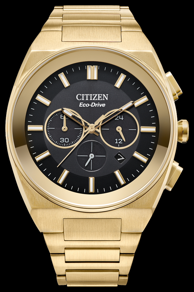 Montre Citizen | Montre Homme Citizen Axiom Sport Chrono CA4582-54E Or Jaune