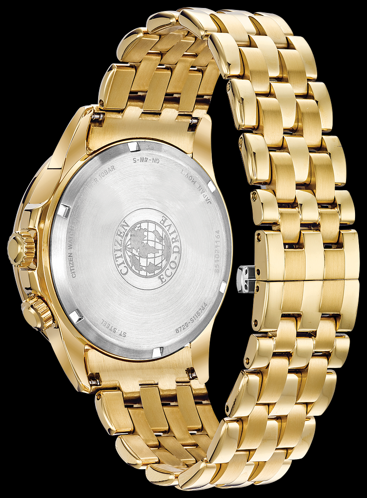 Montre Citizen | Montre Homme Citizen Calendrier BU2082-56E Or Jaune