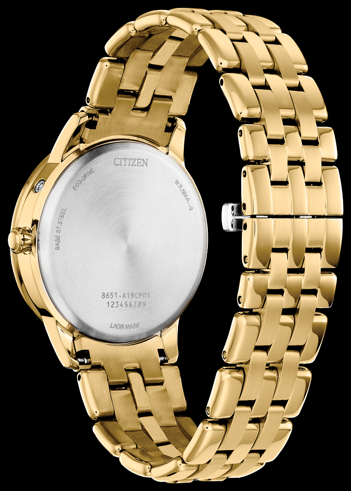 Montre Citizen | Montre Homme Citizen Calendrier FD0002-57D Or Jaune