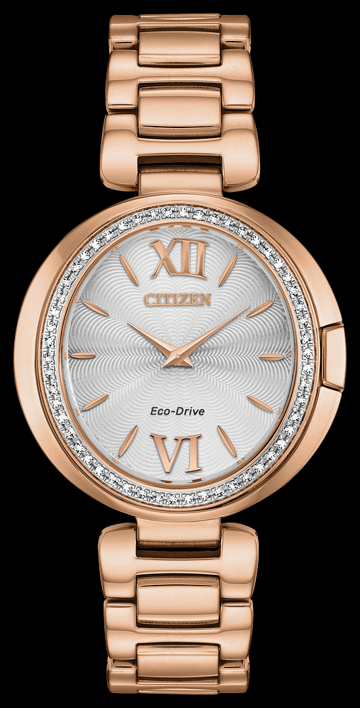 Montre Citizen | Montre Femme Citizen Capella EX1503-54A Or Rose