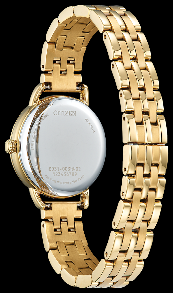 Montre Citizen | Montre Femme Citizen Classic EM1052-51A Or Jaune