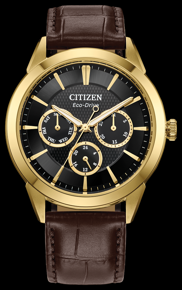 Montre Citizen | Montre Homme Citizen Classic Rolan BU2112-06E Or Jaune