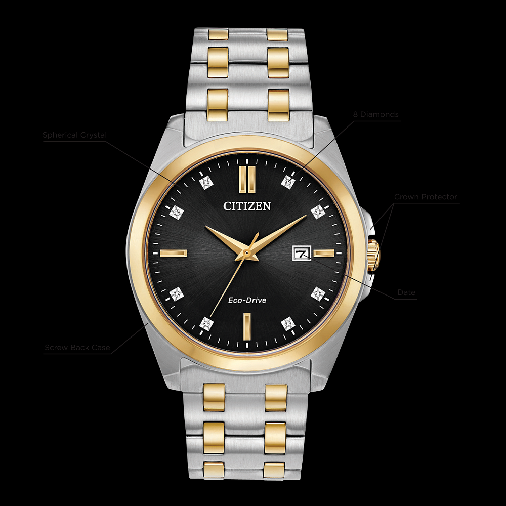 Montre Citizen | Montre Homme Citizen Corso BM7107-50E Or 2 Tons