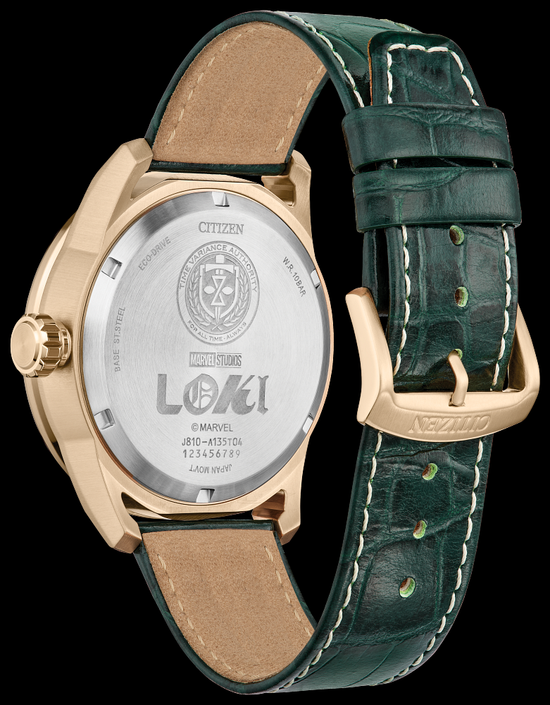 Montre Citizen | Montre Homme Citizen Marvel Loki AW1363-06W Or Rose