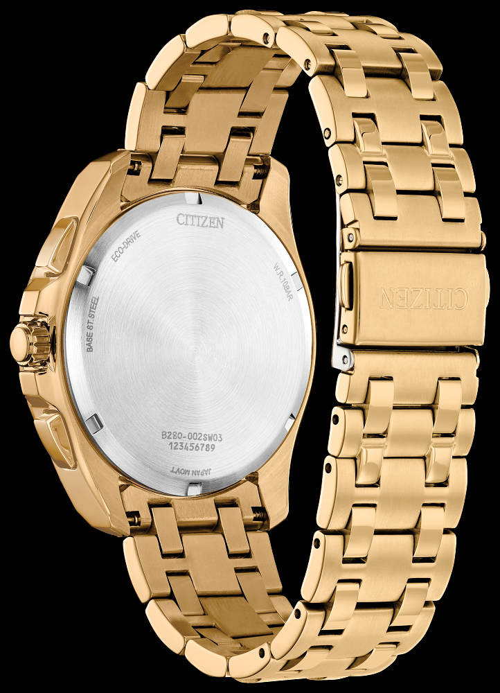 Montre Citizen | Montre Homme Citizen Peyten Chrono CA4512-50E Or Jaune