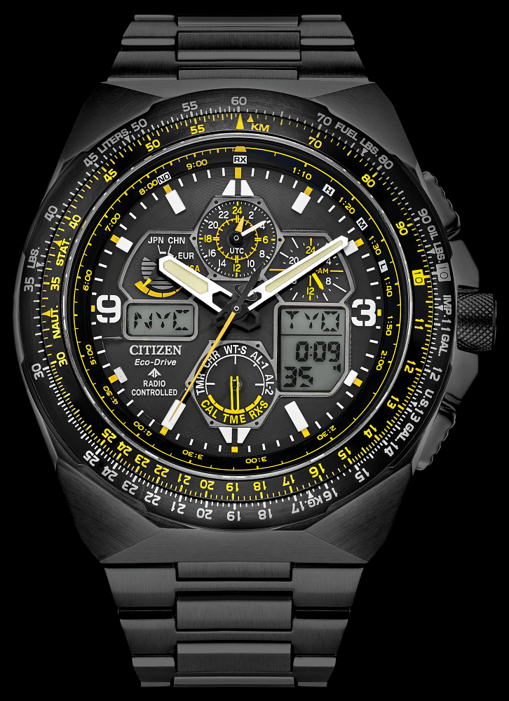 Montre Citizen | Montre Homme Citizen Promaster Skyhawk JY8127-59E Or Noir