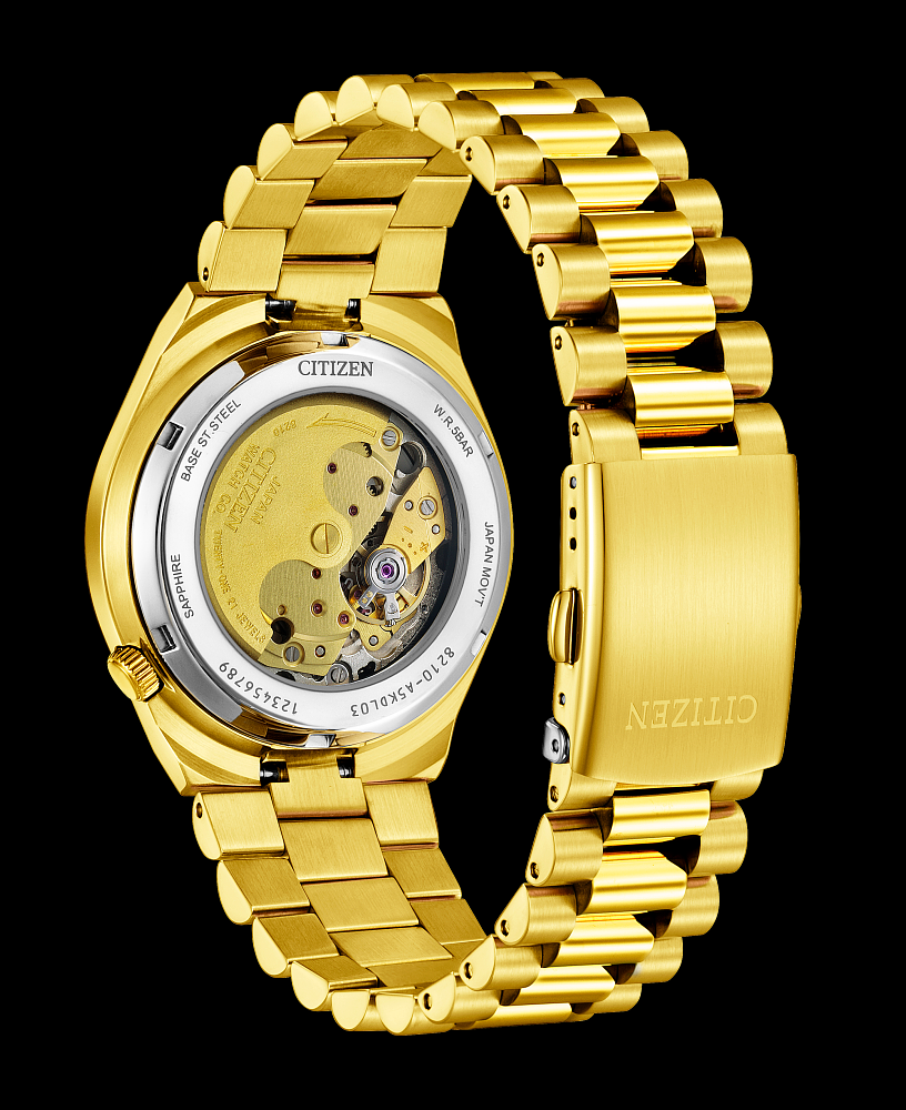 Montre Citizen | Montre Homme Citizen Tsuyosa Collection NJ0152-51X Or Jaune