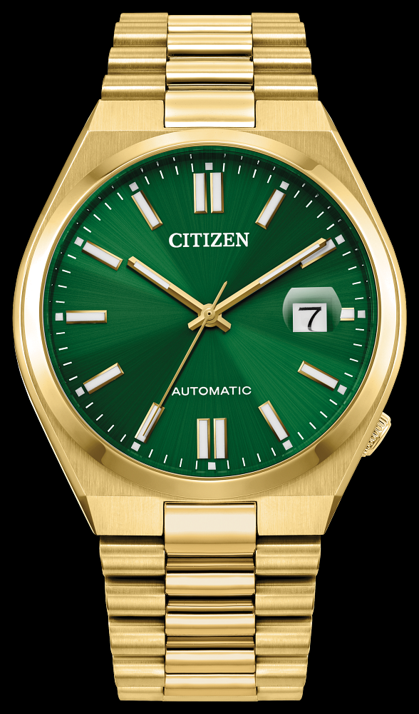 Montre Citizen | Montre Homme Citizen Tsuyosa Collection NJ0152-51X Or Jaune