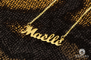 Collier Prénom Sur-Mesure - 10K / 14'' / Or Jaune