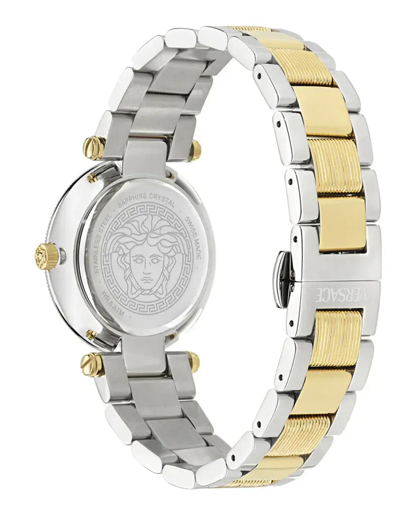 Montre Versace | Montre Femme Versace Greca Reve - VE8B00324 Or Jaune
