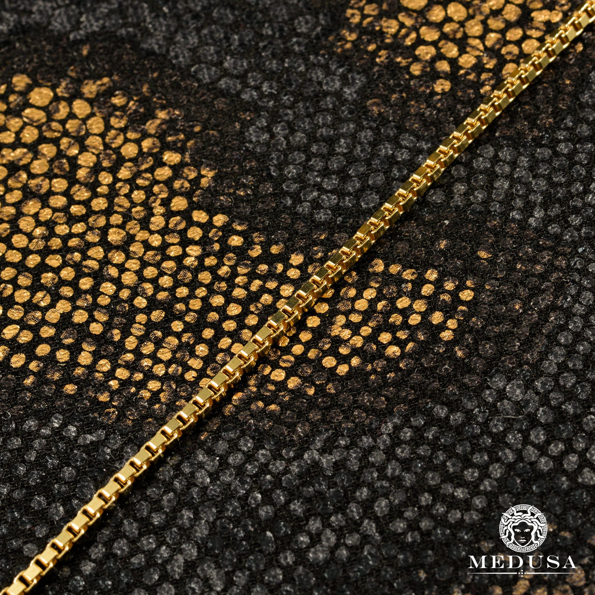 10K Gold Chain | Chain 1.5mm Venetian Box