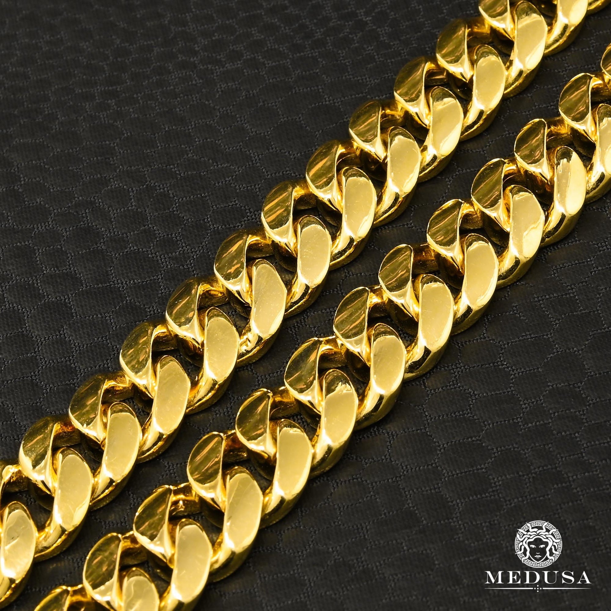 Chaîne en Or 10K | Chaîne 11mm Cuban Link Solid